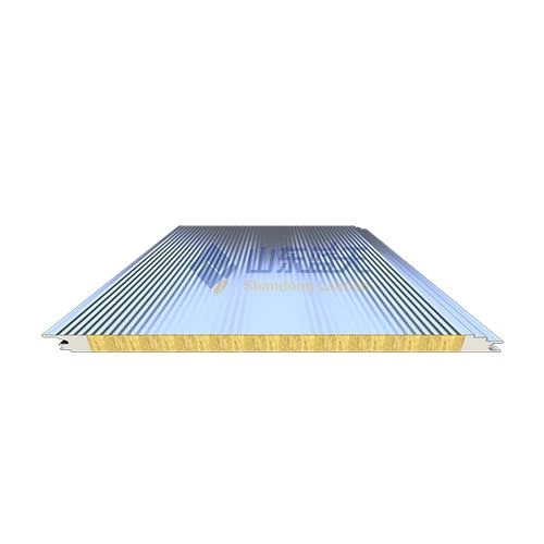 Rock Wool with Pu Sealing Edge Wall Sandwich Panel